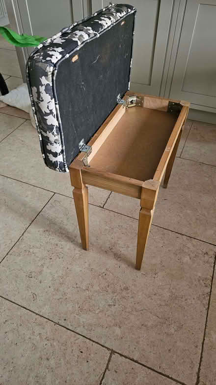 Photo of free Piano stool - hinged lid (Forest Hill OX33) #1