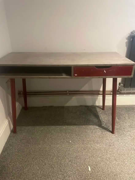 Photo of free Solid desk needs tlc (West Malling) #2