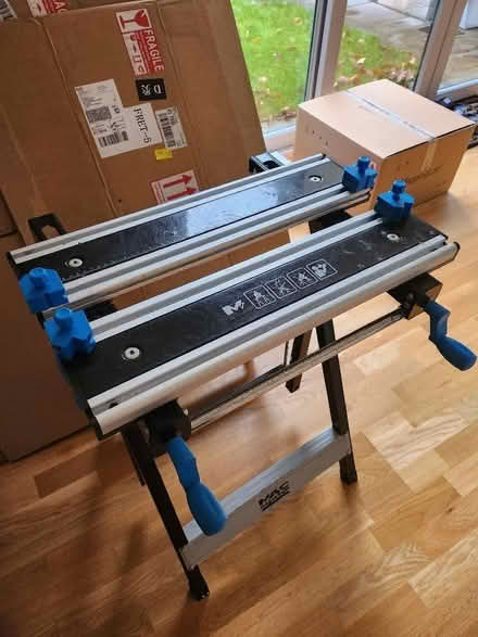 Photo of free Foldable metal workbench (Bowdon WA14) #1