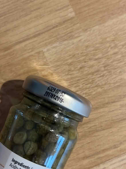 Photo of free Unopened Capers - past best before (Beauchief S8) #2