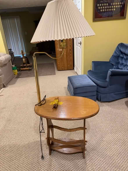Photo of free Wood lamp stand (Bowie, Md) #3
