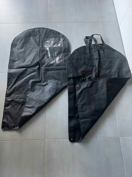 Photo of free Two black suit carriers (Union Street, Southwark SE1) #1