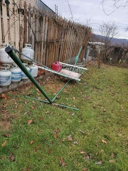 Photo of free Metal hammock stand and hammock (aliquippa city) #1