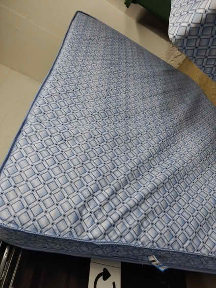 Photo of free Double bed mattress & base (Croydon) #1
