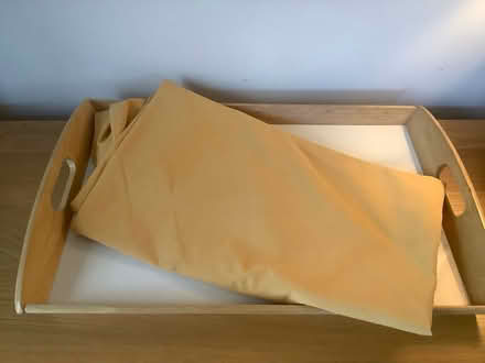 Photo of free Vintage yellow fitted single sheet (RH15) #1