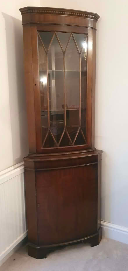 Photo of free CORNER CABINET - REPRODUCTION 1970's PERIOD (Welwyn Garden City AL8) #1