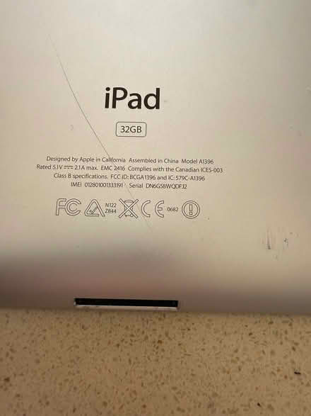 Photo of free iPad- 2nd generation (Hitchin) #2