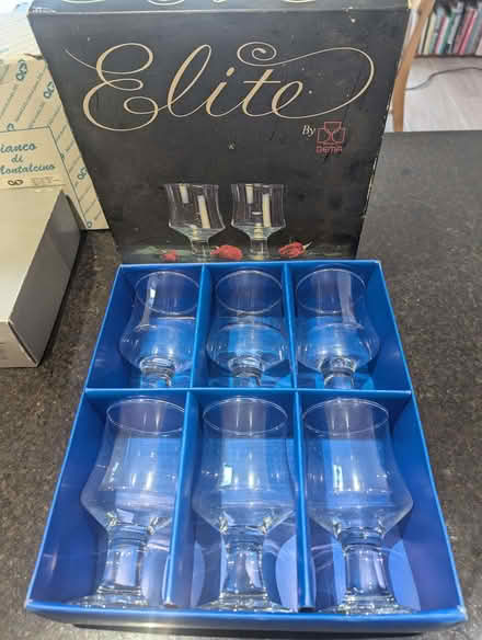 Photo of free Cut glass and crystal glasses (Eccleston Lane Ends L34) #1