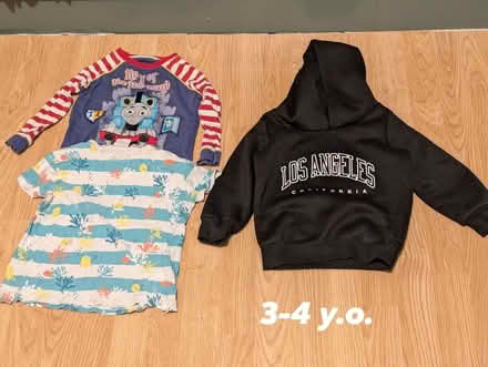 Photo of free Size 3.5 UK toddler trainers and some clothes from 2-5 y.o. (Lye Valley OX3) #1