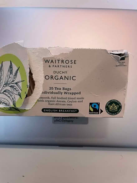 Photo of free English Breakfast Tea Bags (Poets MK40) #2