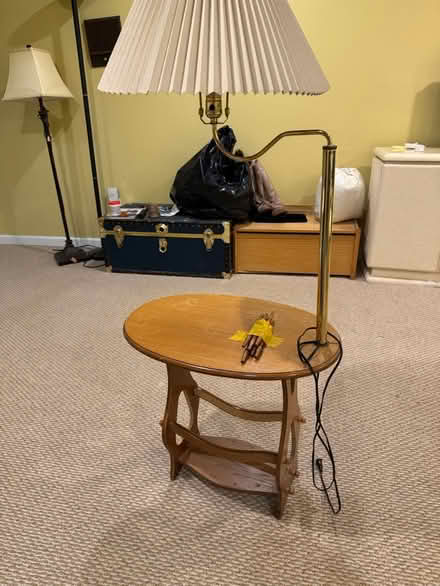 Photo of free Wood lamp stand (Bowie, Md) #2