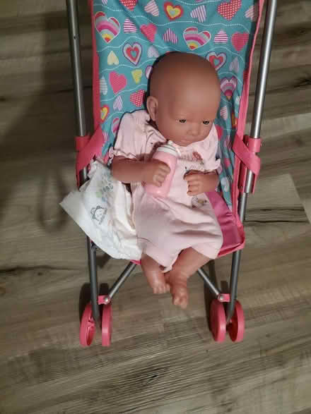 Photo of free Babydoll & stroller (Rosedale section of Pottstown) #1