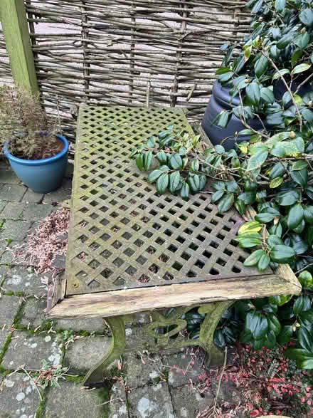 Photo of free Garden table (Mortimers Cross HR6) #2