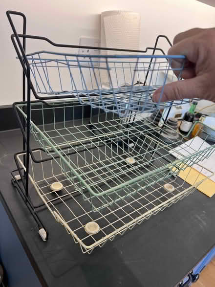 Photo of free Wire in-trays with stand (Norham Manor OX2) #2