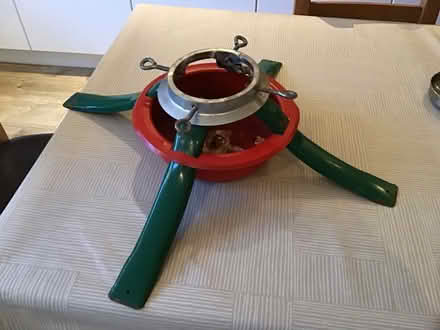 Photo of free Christmas tree stand (Alderley Edge SK9) #1