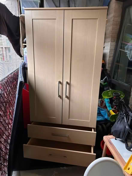 Photo of free Brown double wardrobe (E6) #3