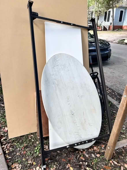 Photo of free Multiple pieces 4x8 particle board (Woodland heights) #1