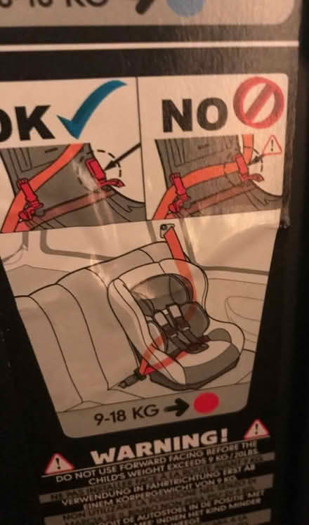Photo of free Mothercare car seat (N4 Finsbury Park Road) #3