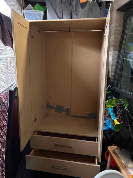 Photo of free Brown double wardrobe (E6) #1