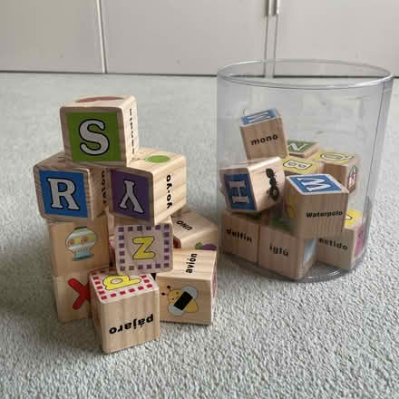 Photo of free Alphabet wooden building blocks (Oxford OX2) #2