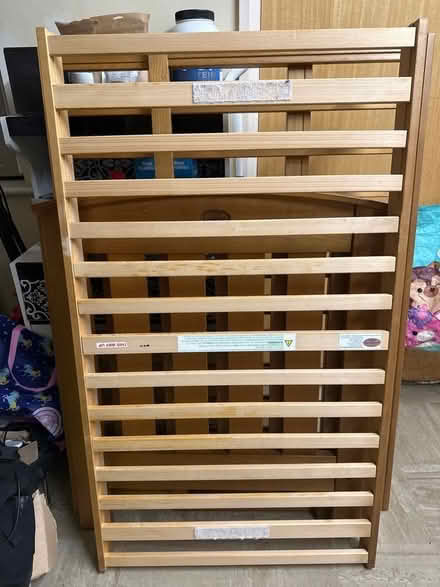 Photo of free A Baby Cot to Toddler bed (Hasland S41) #4
