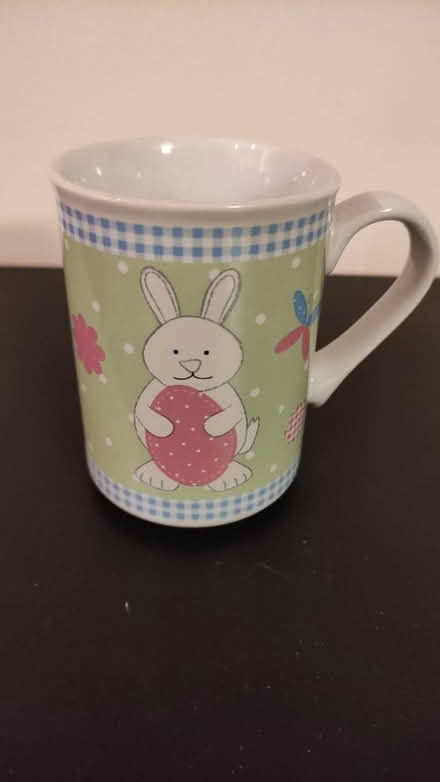 Photo of free A small mug, Easter/ rabbit design (IP2) #1