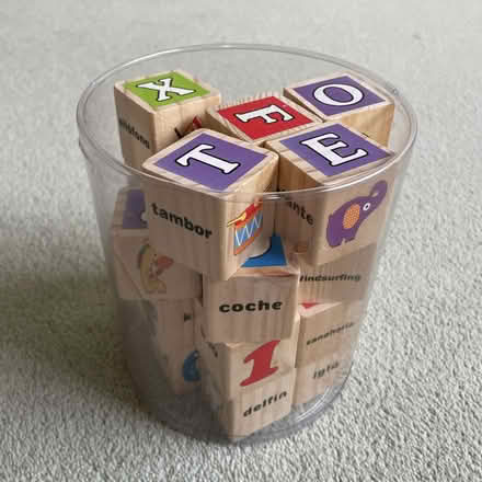 Photo of free Alphabet wooden building blocks (Oxford OX2) #1