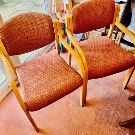 Photo of free 2 New Guest Chairs Stackable (BH23) #1
