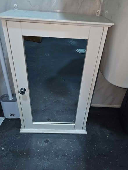 Photo of free Bathroom Cabinet & Mirror (Broughton CH4) #1