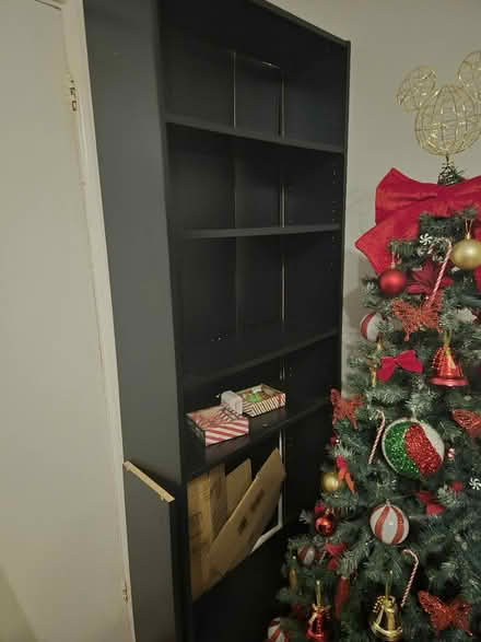 Photo of free Tall black bookcase (Broxbourne (EN10)) #1