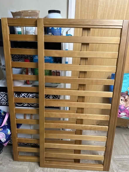 Photo of free A Baby Cot to Toddler bed (Hasland S41) #1