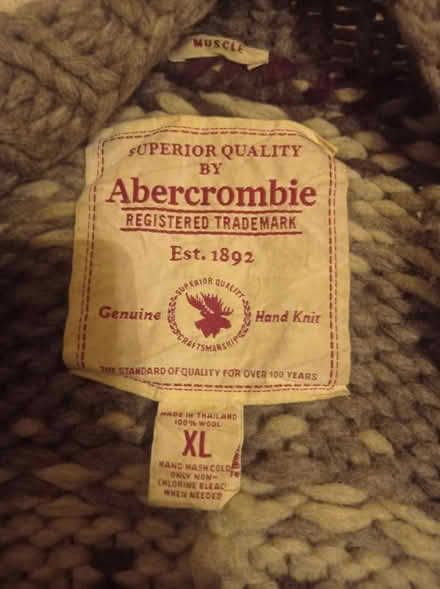 Photo of free Abercrombie wooly jacket mens XL (BS7) #2