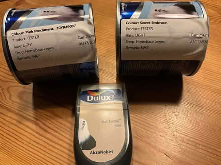 Photo of free Dulux paint tester pots (Ringmer BN8) #1