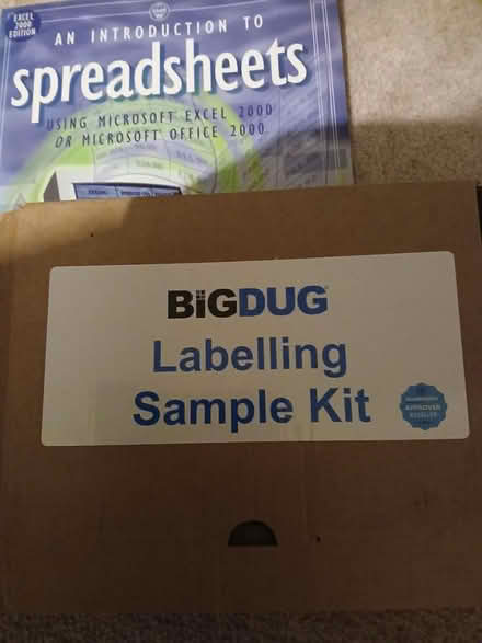 Photo of free Labelling kit (Charlton Kings GL53) #1
