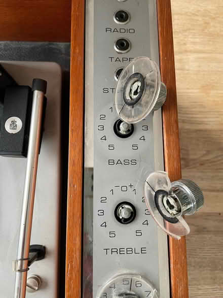 Photo of free 1960s record player (Knotty Green HP9) #2