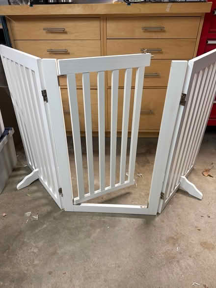 Photo of free White gate system (Lexington center) #1