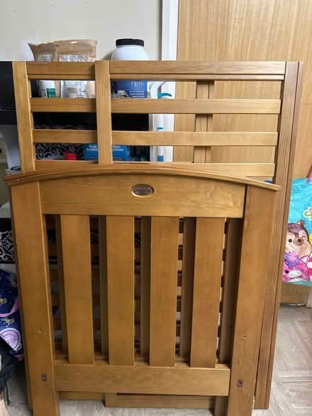 Photo of free A Baby Cot to Toddler bed (Hasland S41) #2