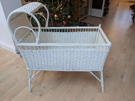 Photo of free Vintage baby crib (Barnehurst DA7) #1