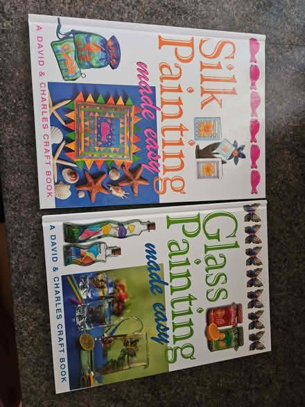 Photo of free Craft books, silk and glass painting. (Higham North area NN10) #1