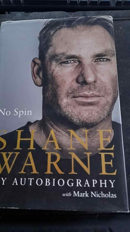 Photo of free Shane Warne biography - NEW (Farnham GU9) #1