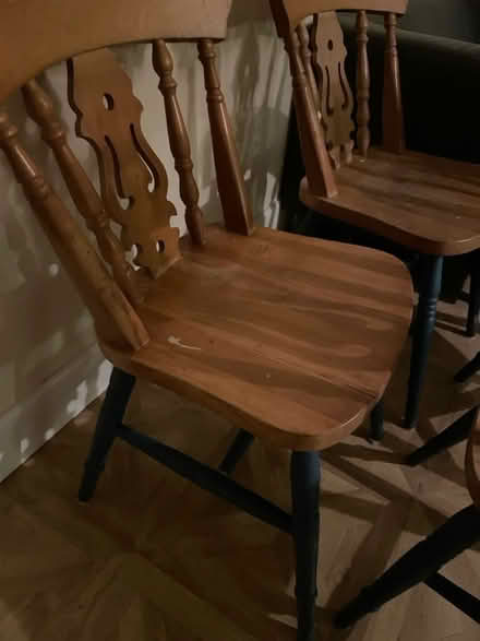 Photo of free Four dining chairs (Whitecross HR4) #2