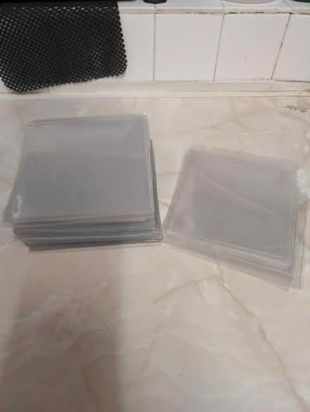 Photo of free 100 clear plastic cd sleeves (Notting Hill W11) #1