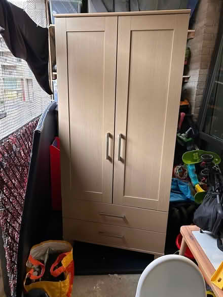 Photo of free Brown double wardrobe (E6) #4