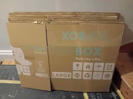 Photo of free Eight large packing boxes (Clewer New Town SL4) #1