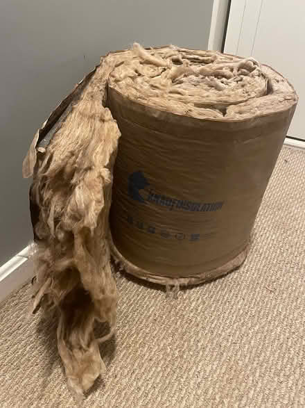 Photo of free Extra small roll of Insulation (NW DC nr Silver Spring) #1