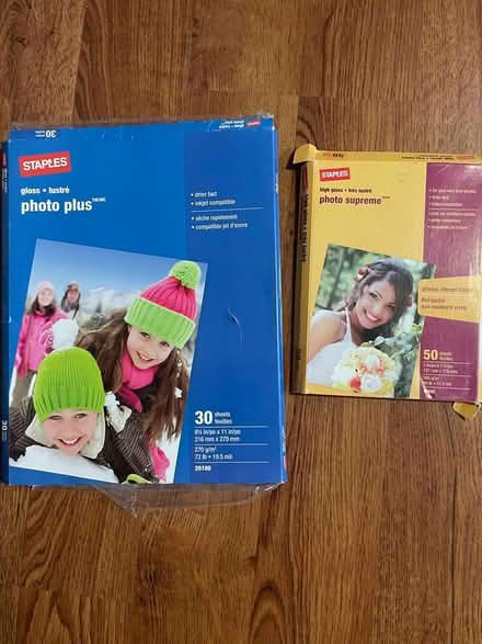 Photo of free Staples Photo Paper (Derry/Bronte Rd) #1