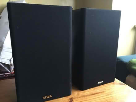 Photo of free Aiwa Stereo speakers 30W with mini jacks (Cradley WR13) #2