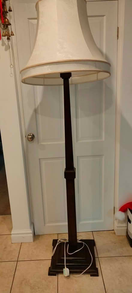 Photo of free wooden standard lamp (SK11 Sutton) #1