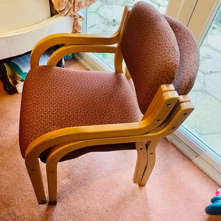 Photo of free 2 New Guest Chairs Stackable (BH23) #2