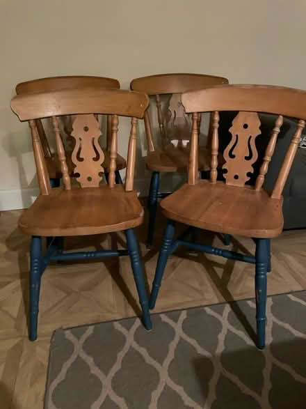 Photo of free Four dining chairs (Whitecross HR4) #1